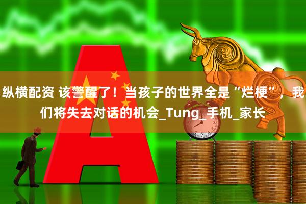 纵横配资 该警醒了!当孩子的世界全是“烂梗”,我们将失去对话的机会_Tung_手机_家长
